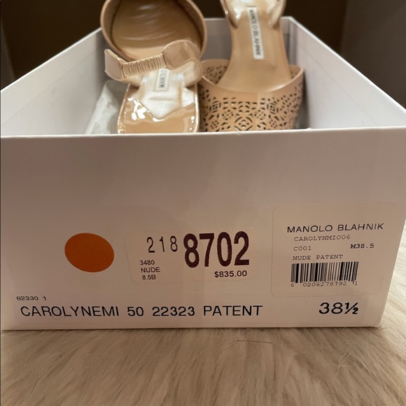Manolo Blahnik Carolyne Kitten Heel - Picture 2 of 6